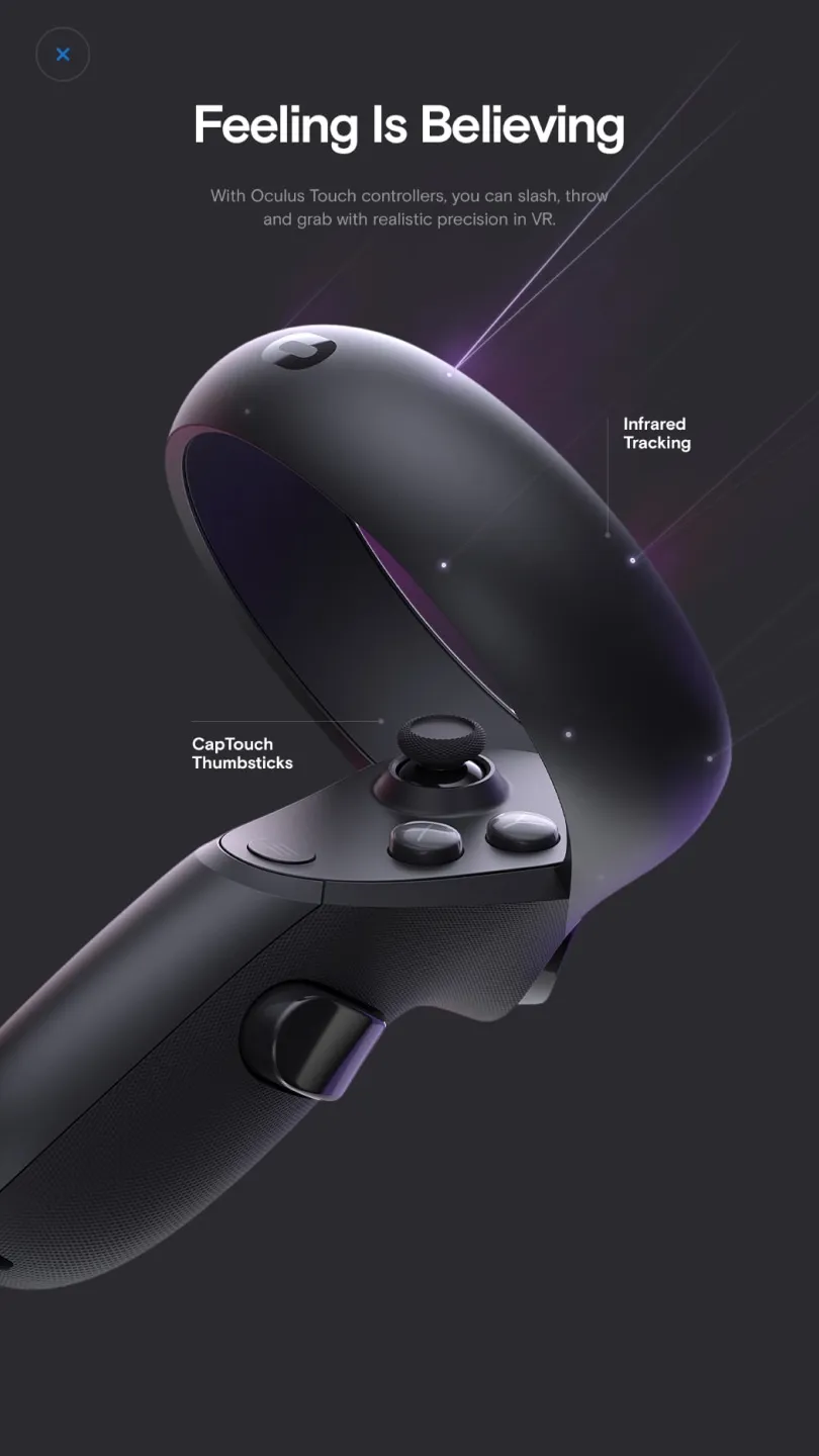 Feeling Is Believing controller screen